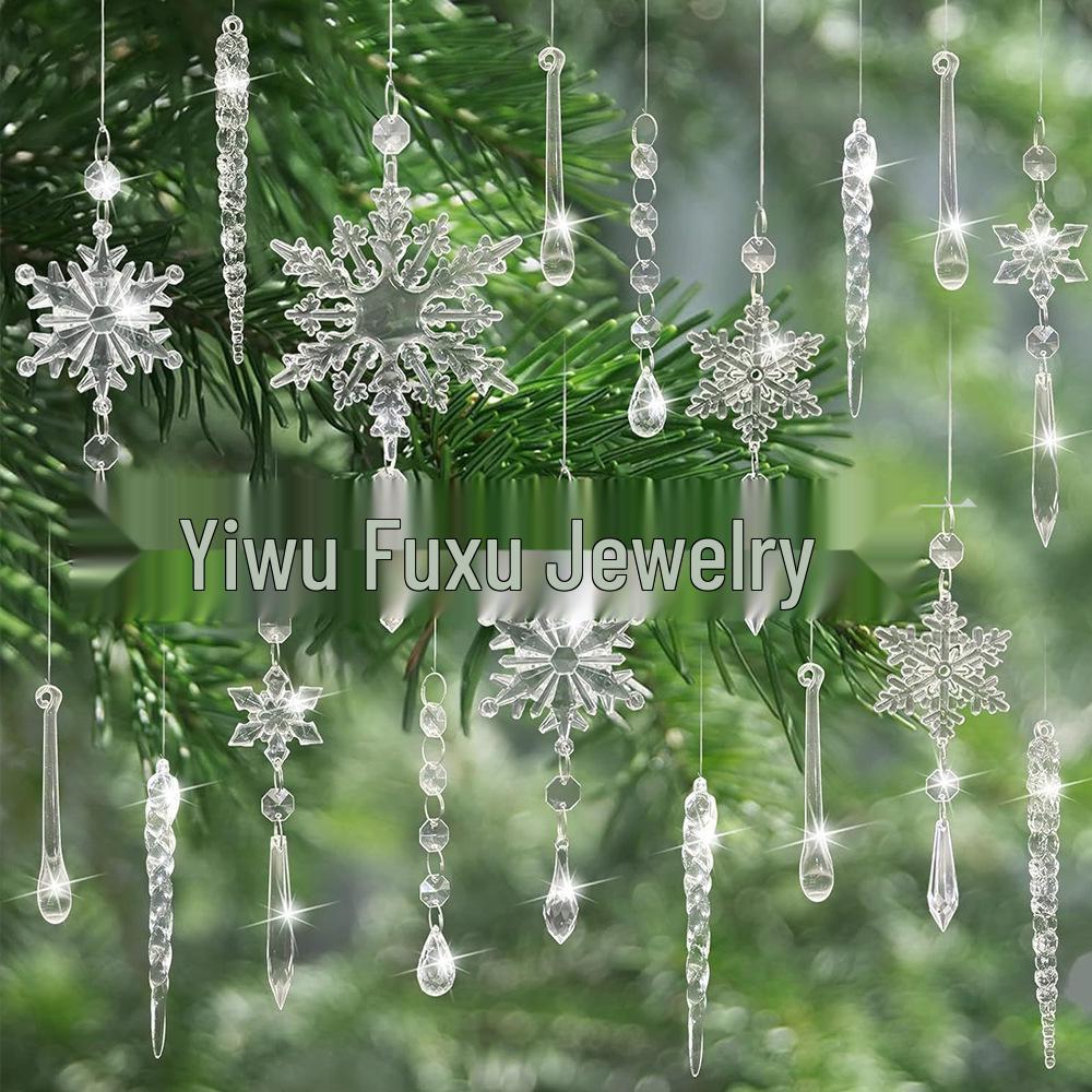 12-Piece Multicolor Crystal Ball Ornaments for Christmas Tree, Party, Wedding, and Home Decor.