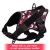 Personalized Tactical Dog Harness Customized Name Tags No Pull Breathable Adjustable Pet Harness  for Medium Large Dog