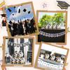 20pcs Zinc Alloy Keychains Graduate Key Rings with Bag Graduation Souvenirs For Educators Students Nurses Boys Girls