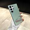 Suitable for Samsung S24 Ultra Mobile Phone Case High End Fuel Injection Bracket PC Bracket S23plus Anti Fall S24 Protective Cover