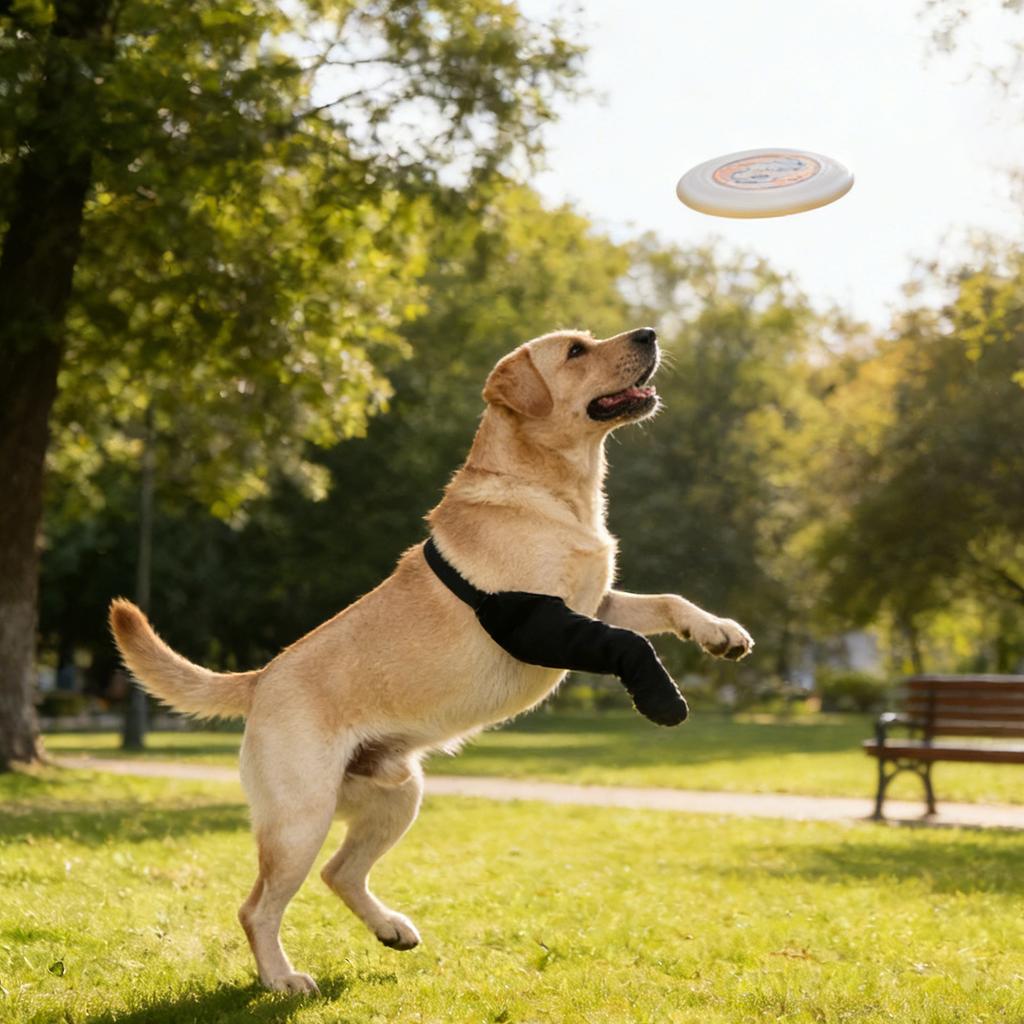 Vorderbein Links Starke Unterstützung Knie Hundekniebandage Für Hinterbein