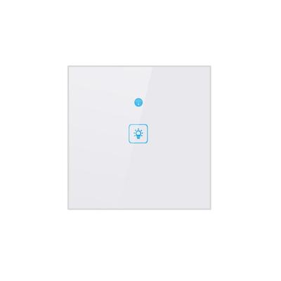 Smart WiFi Touch Panel | Tmall Genie & Alexa Compatible | Single Gang 86 Wall Switch