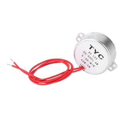 Motore Sincrono TYC30 AC 12V 4W 5‑6RPM CCW CW con Cavo