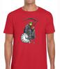 Grim Reaper Time Banksy Cool Graffiti Art Retro Funny Unisex T-Shirt