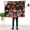 Hugh Jackman Photo Collage 2 Throw Blanket Stain Resistant Cozy Warm Blanket