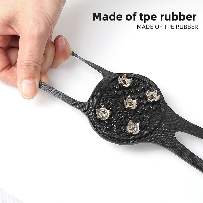 Five-toothed Crampons Anti-slip Shoe Covers, Snow and Ice Surface Anti-drop Covers