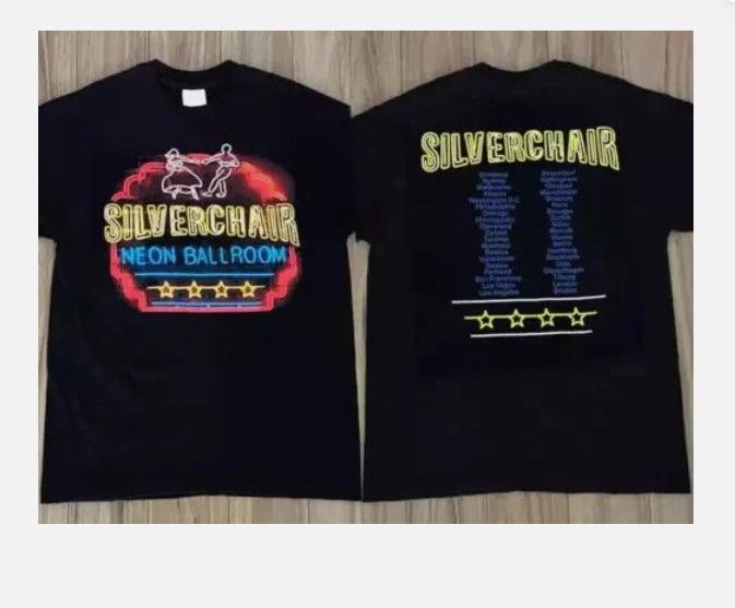Silverchair Neon Ballroom Album Music Tour T-Shirt, 90s Silverchair Rock Band L