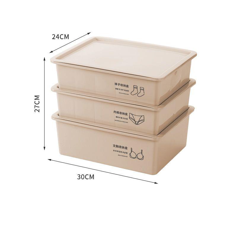 WTEMPO Pudełka do przechowywania bielizny Przedział Domowy plastikowy biustonosz Bielizna Skarpetki Pudełka do przechowywania