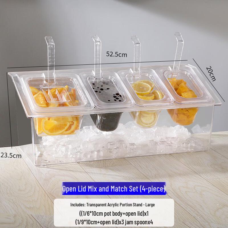 Handon Transparent Portion Box