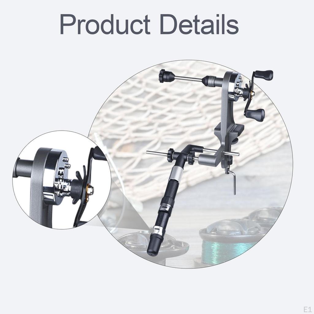 Fishing Line Spooler Spooling Tool Winding System Spool for Baitcasting Table 4.5:1