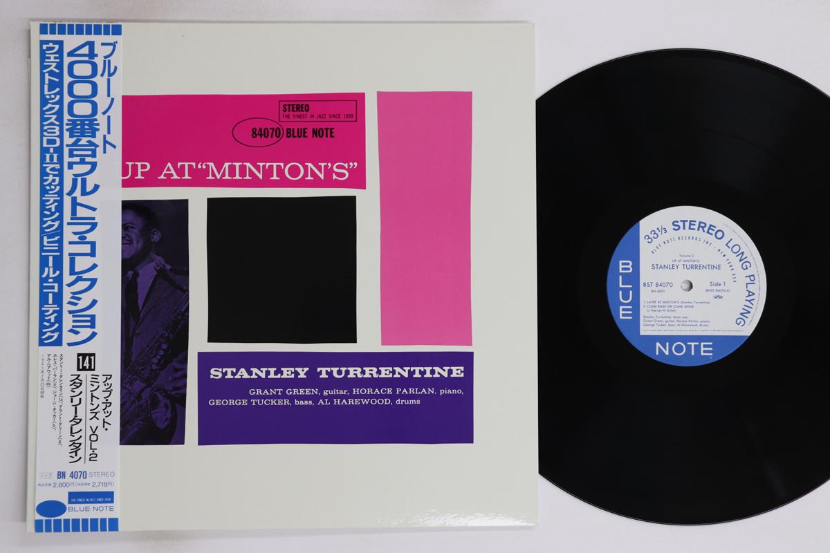 

LP Record STANLEY TURRENTINE - Up At Minton s Vol. 2 BN4070,BST84070 BLUE NOTE 1992 Japan Obi Jazz Used