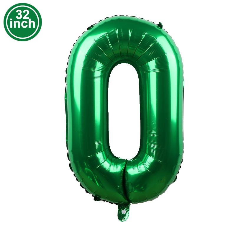 Multi Color Large Numbers 1 Balloon 32Inch 1 2 3 4 5 6 7 8 9 Birthday Ball Red Digit Bachelorette Balloons Figure Golob Balloons