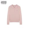 Teenie Weenie Women's Cartoon Bear Polo Knit Sweater