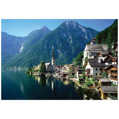 Přidat jednu 1000p Lakeside City Hallstadt puzzle, populární korejské puzzle