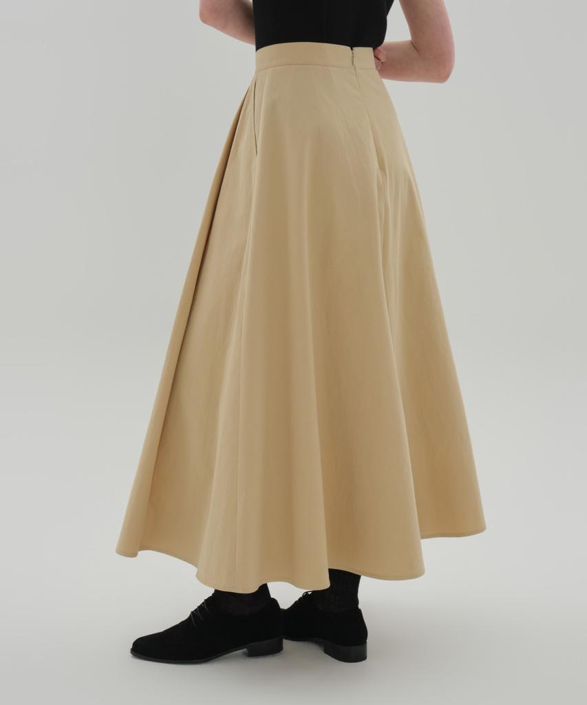 Jun By Jun K Magali Pleated Skirt_Yellow Beige