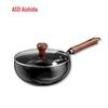 ASD Home Non-Stick Wrought Iron Stir-Fry Pan