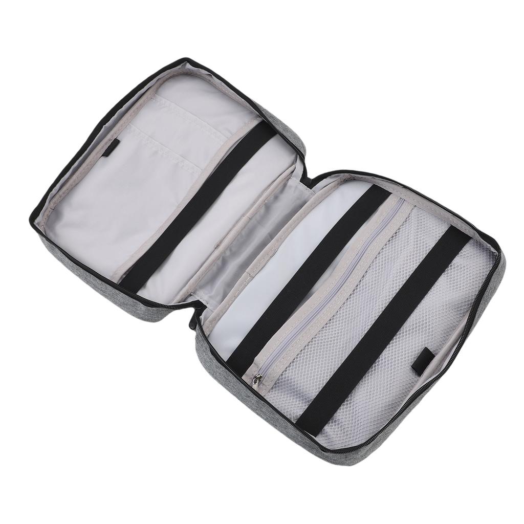 Schriftetui Wasserdichtes Oxford-Gewebe Schriftenschutzhalter mit Buchständer Mehrere Taschen für Stifte Notizbücher