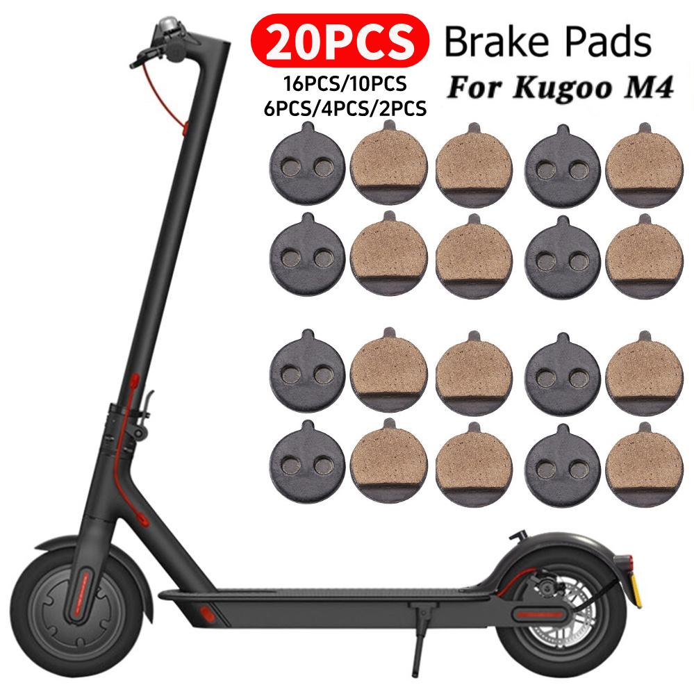 10-1 Sets Electric Brake Pads Resin Scooter Brake Pads  Electric Vehicle Brake Pads Small for Kugoo M4 Brake Pads Accessories