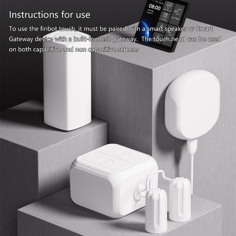 Fingerbot Screen Pointer Bluetooth-compatible 5.0 Voice Control and App Integration for Effortless Home Automation