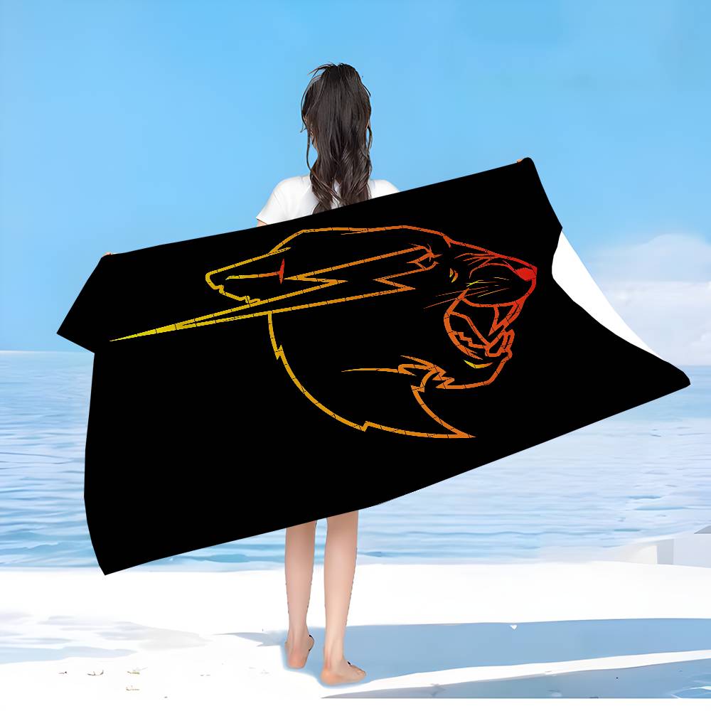 Popular Self Media Bloggers M-MrBeast Microfiber Printed Beach Towel Mountain Climbing Yoga Beach Running Absorbent Soft Towel