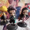 Demon Slayer Anime Action Figure - Kamado Tanjirou Agatsuma Zenitsu Nezuko PVC Model Toy Kimetsu No Yaiba Warriors Action Figure