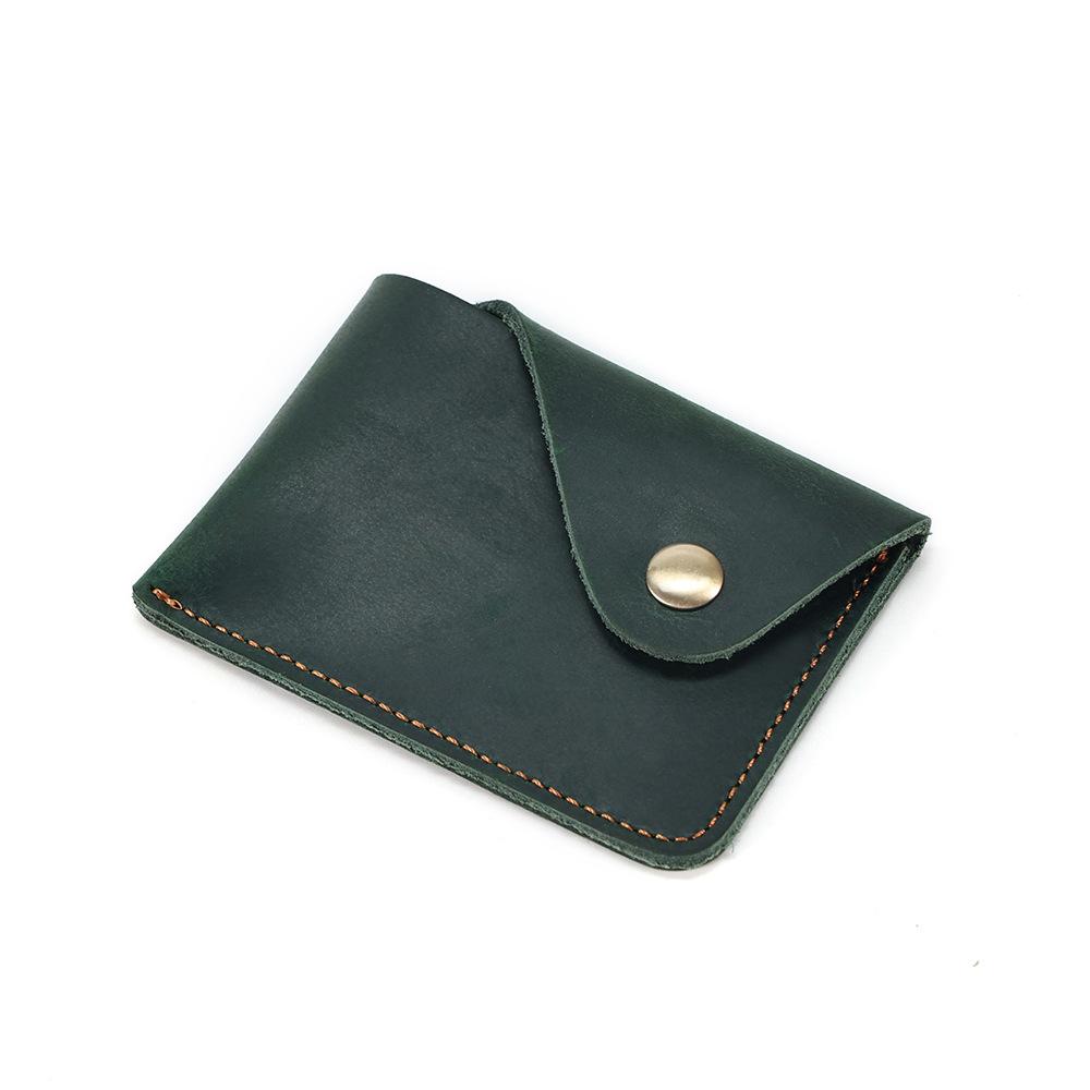

Oyir Men S Genuine Leather Card Case, Large Capacity Bank Card, Driver S License Wallet, Retro Men S Hidden Buckle Clutch Bag