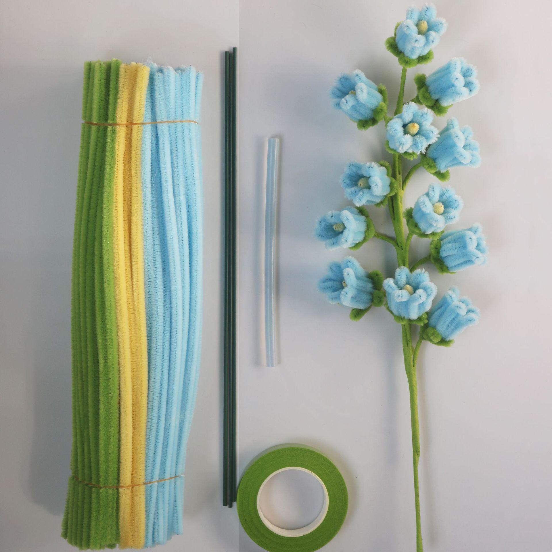 Lily Bouquet Twist: Handmade Encrypted Pipe Cleaner Flower DIY Kit