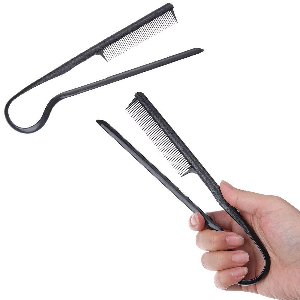 Hold Tongs Tools Hair Styling Salon Comb Hairdressing Smooth Tool Hair Straighten
