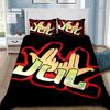 Julien Marie JUL Logo Duvet Cover Set Home Style Bedding Soft Laundry Cotton Bed 2/3 Piece Set Four Seasons Student Dormitory