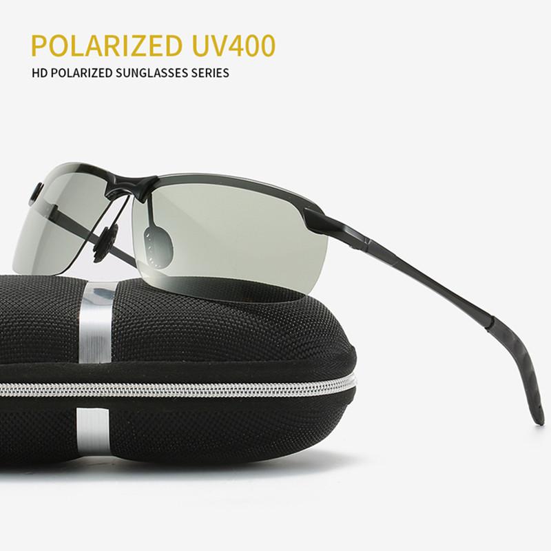 Men Photochromic Sunglasses Driving Chameleon Glasses Woman Change Color Sun Glasses Day Night Vision Driver'S Eyewear