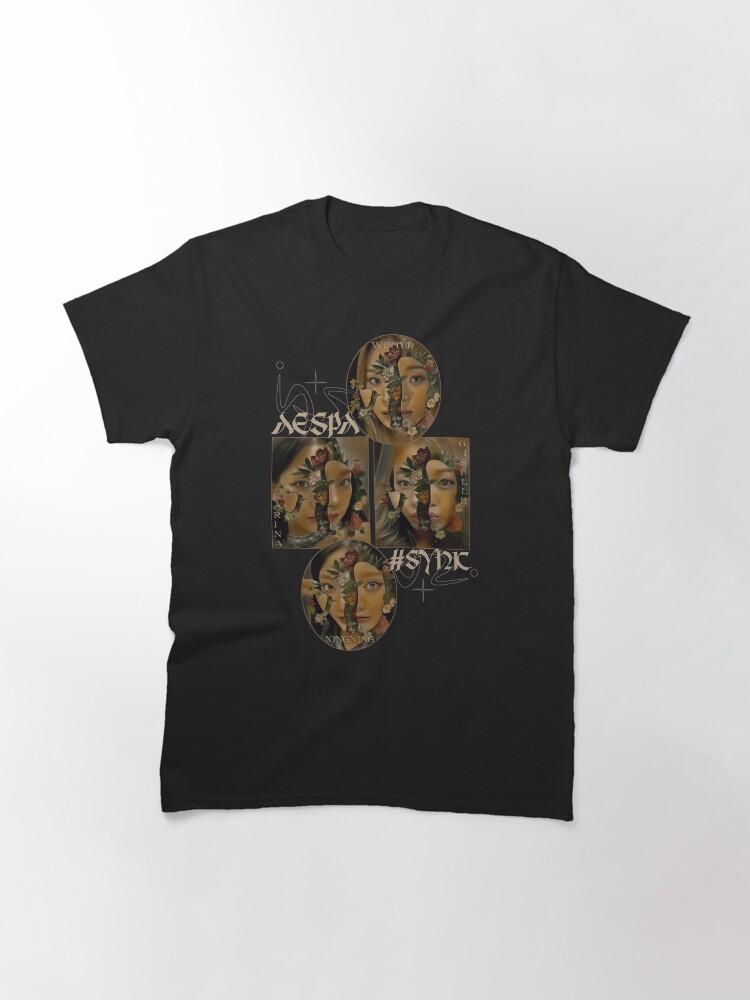 aespa Vintage Flowers Edit - K-Pop Merch Classic T-Shirt