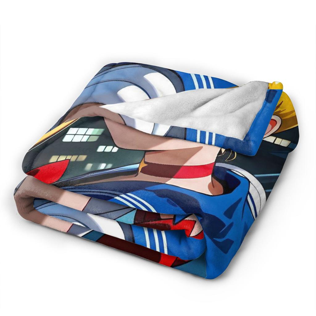 Sailor Moon Blanket  Super Soft Funny Plush Throw Blanket For Girls Boys Outdoor Flannel Bedspread Bed Cover