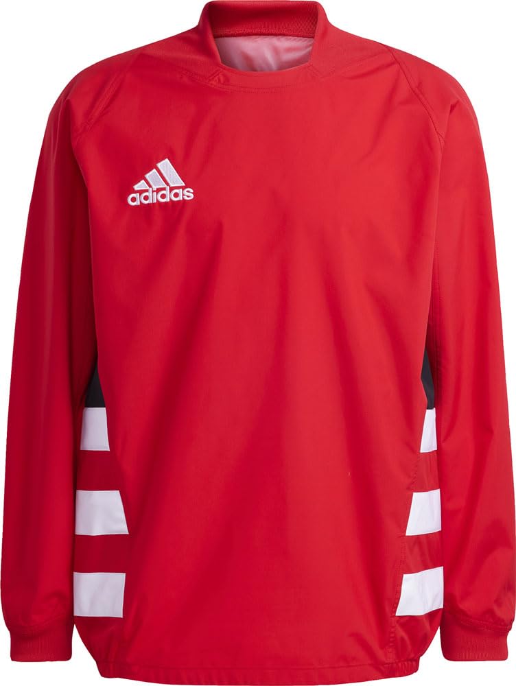 

M РЕГБИ Ветровка Топ Одежда для регби Ветровка Рубашка JSS55 Лучший Алый S [Adidas] (IR6435)