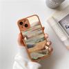 Watercolor Painting Phone Case for IPhone 13 12 11 14 Pro Max X XR XS Cloud Scenery Soft Silicone Cover for IPhone 8 7 Plus SE2