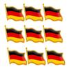 9 buc Broșe cu Steaguri Lume Țări Broșe Steag Național SUA Ca Anglia Rusia Ucraina Australia Franța Germania Mexic Brazilia