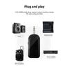 2,4G Kabelloser Instrumentenmikrofonempfänger mit abnehmbarer Saugnapf für Gitarre Violine Cello Akkordeon Lautsprecher