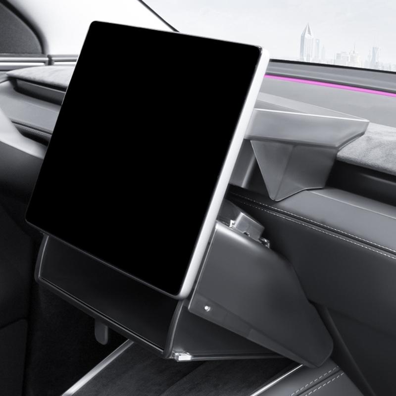 Vehicle Specific Storage Box for 3 / Y Juniper Magnetic Closure Smooth Design Car Interior Organizer