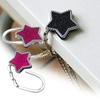 1Pcs Creative Bag Hook Shiny Folding Zinc Alloy  Star Table Edge Handbag Hanger