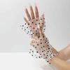 Sweet Nail Art Sleeves Lace Fake Pleated Cuff Lolita Style Polka Dot Fake Sleeves  Cosplay
