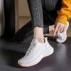 Fashion Thin Heel Increase Height Sports Lady Shoes Tennis 37 Size Sneakers Women Runners Technology Temis Wide Fit Tenise High End