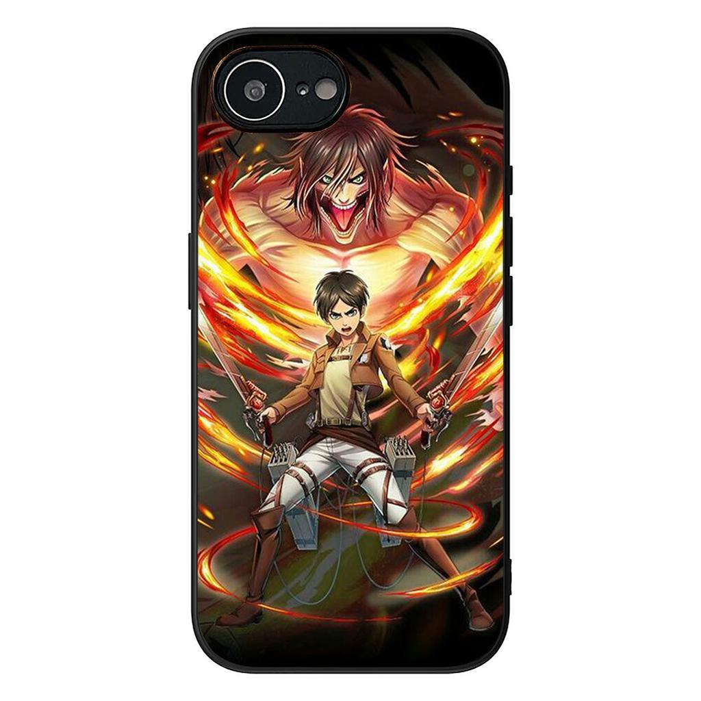 Levi Eren Jaeger Attack On Titan Phone Case for Samsung Galaxy A04 J7 J5 J2 Prime J8 A01 A02 A03  A42 M06 M16 M56 M23 G57 Cover
