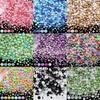 AB Light Resin Colorful Half Pearl Nail Art Accessories - Multiple Wearable Nail Decorations