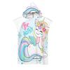 Unicorn Hooded Cloak Pink Quick Dry Large Beach Bath Towel Microfiber Wetsuit Adult Child Parent-Child Changing Poncho Bathrobe