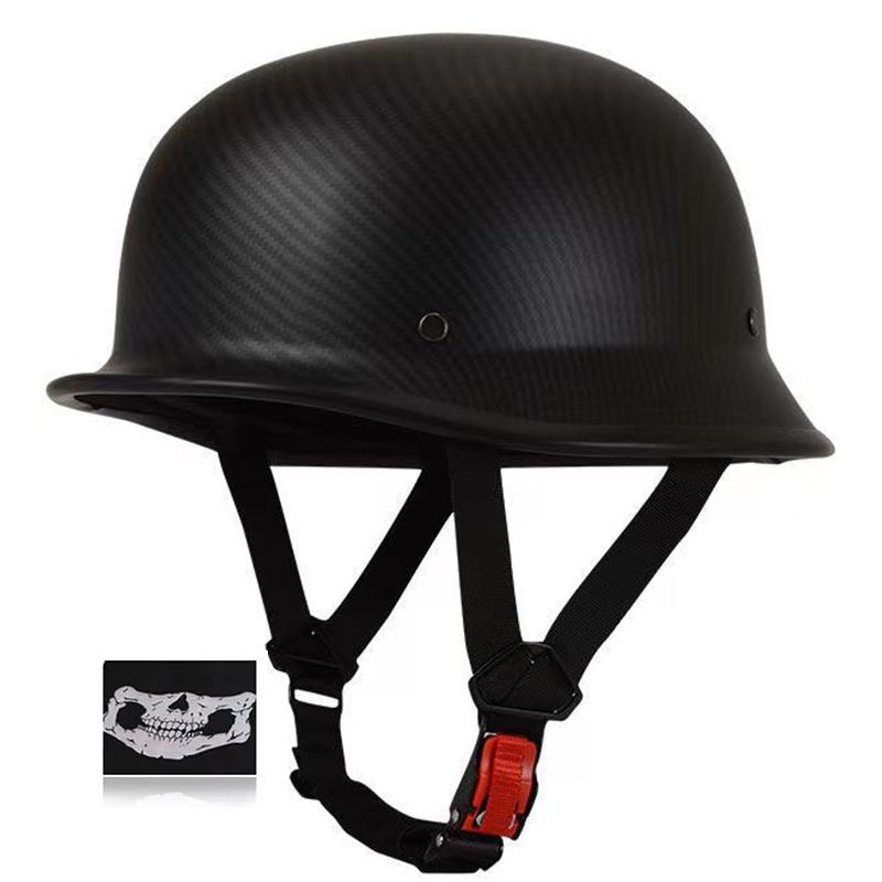 Motorcycle Helmet Retro German Vintage Moto Helmet Half Face Riding Casco Moto Helmet ECE DOT Approved Capacete Moto Equipment