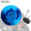 Motorcycle Fuel Tank Cap Anti Theft Lock Gas Oil Cover With Keys For Motorbike Replacement Modification Parts