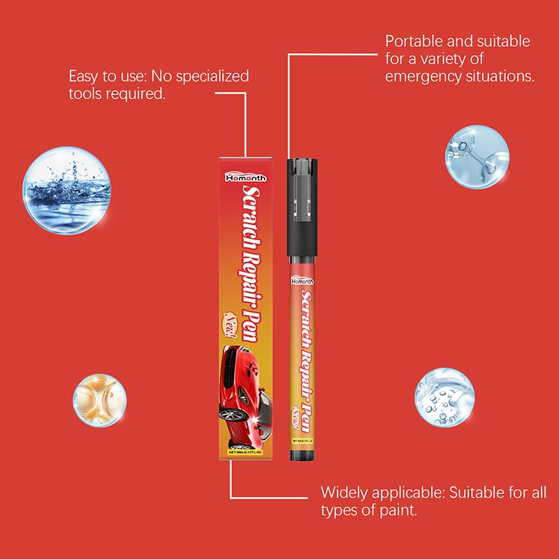 Car Scratch Remover Pen, All Car Magic Scratch Remover Pen, Car Scratch Remover, Weatherproof Touch Up Paint Pen For Cars
