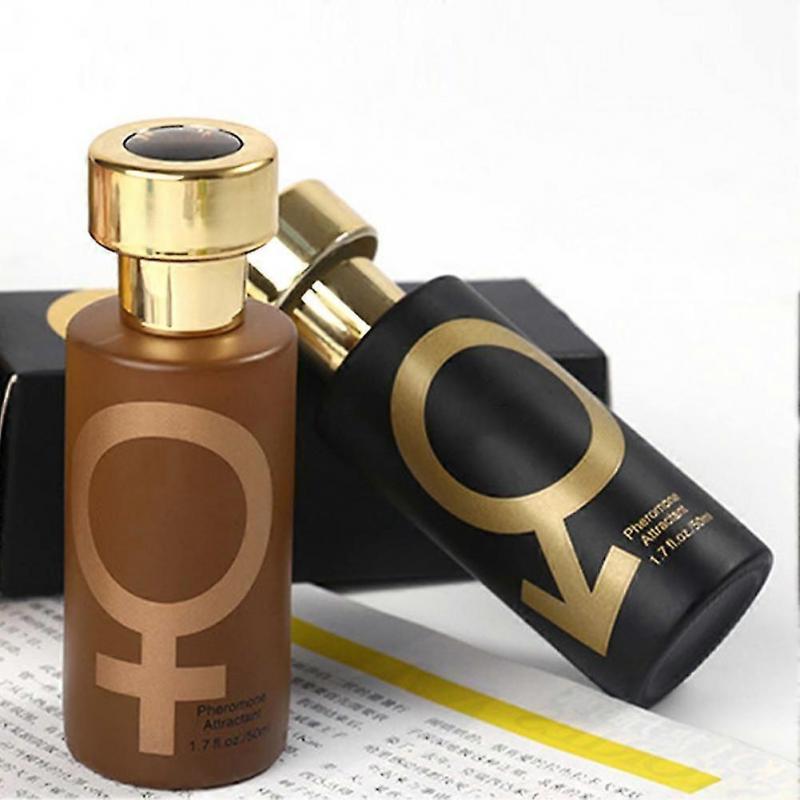 50ml Pheromonparfüm für sofortige männliche und weibliche Aufmerksamkeit, langanhaltender Anziehungsduft Lockstoffparfüm Weihnachtsgeschenke für Männer und Frauen