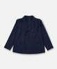 WARDROBE STANDARD Fresco Wool Double Jacket Navy