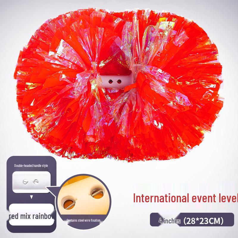 Cheerleading Handheld Pompons – International Competition Quality