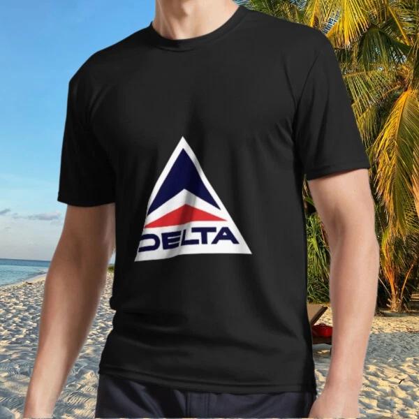 

New Shirt Vintage Delta Airlines Active T-Shirt Funny Size S to 5XL 3XL